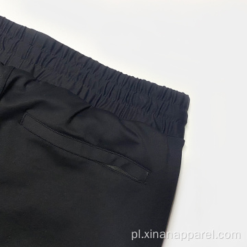 Hurtownie męskie spodnie sportowe z elastycznym paskiem Nylon Joggers